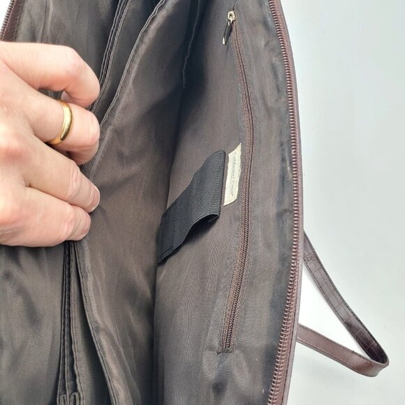 Coldwater Creek Brown Briefcase/Laptop Bag - Picture 3 of 12